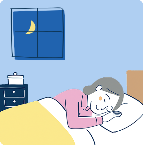 快眠のイメージ