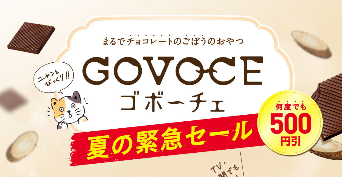 GOVOCE夏の緊急セール"