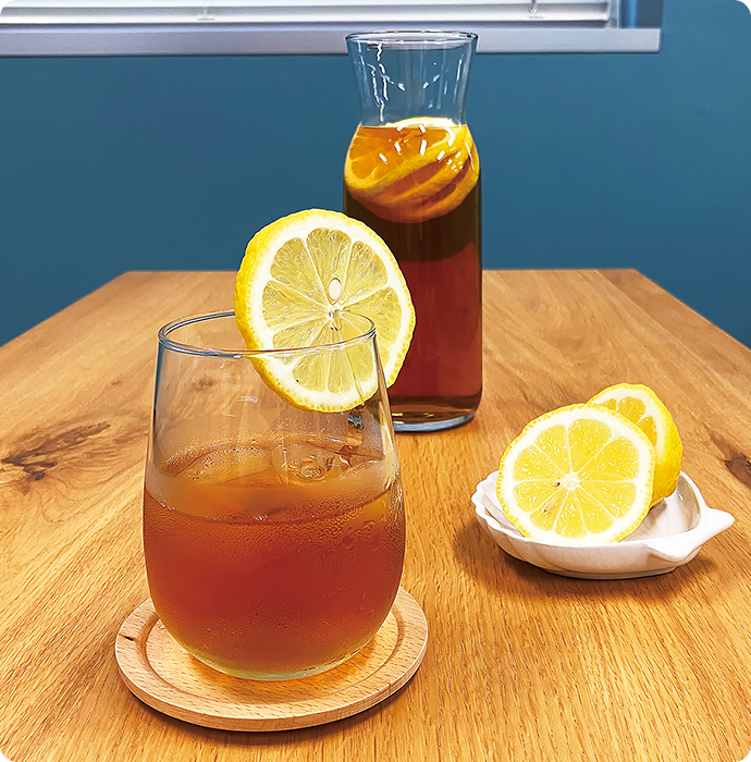 ごぼう茶deレモンティー